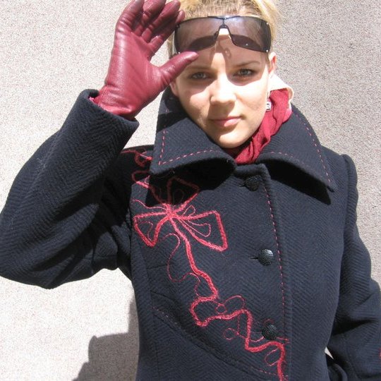 Moteriškas žieminis paltas 2006 metai